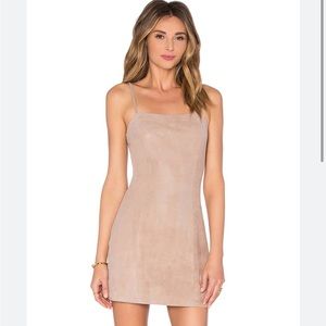 Trois the label leather dress